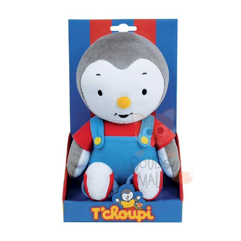  tchoupi pingouin peluche boîte cadeau 30 cm 